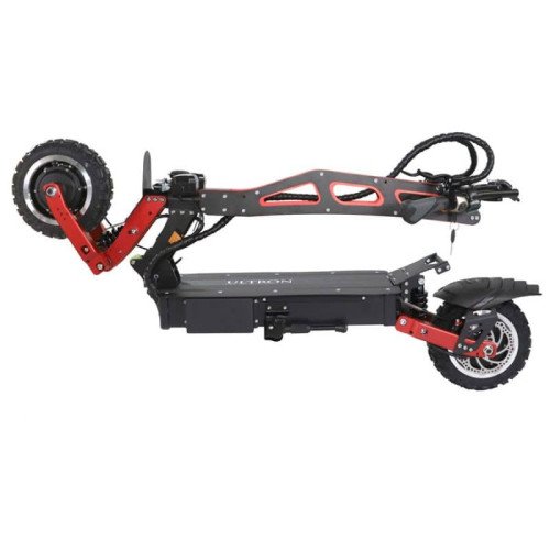 ULTRON T128 V2 Extra DUAL MOTOR 2X3000W >6000W max 60V 35Ah με εξτρά φώτα LED και διάφανο πάτωμα.