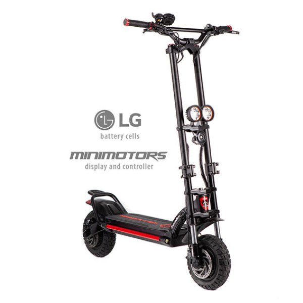 WOLF WARRIOR 10X  2X1100W 60V 28 Ah (LG) Minimotors >4400W max